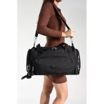 571 Collections Ultra Hafif Su Geçirmez Seyahat Spor Çantası Unisex Siyah (Model: 571-7C)