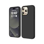57858324450209199283959 15 Pro Max Kılıf 6.7 İle Uyumlu, İnce Sıvı Silikon 3 Katmanlı Tam Kaplamalı Yumuşak Jel Kauçuk Telefon Kılıfı Koruyucu Kapak 6.7 İnç, Siyah - Diğer