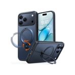 57858324450371999283959 Q3 360 Spin 17 Pro Kılıf Manyetik Stand, İle Uyumlu, Askeri Sınıf Koruma, Kamera Kontrolü, Dahili Kickstand 17 Pro Telefon Kılıfı 6,3 İnç, Siyah - Diğer