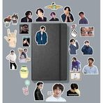 57858324453108499283959 Jungkook Kpop/bullet Journal Defter Çıkartma Ajanda Laptop Etiket Diğer