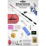 58 Parça Spin, Tekne, Kıyı Olta Takımı Seti - 210Cm Krm 100-200G - 50'Lik Makine