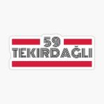 59 Tekirdağlı Plaka Araba Sticker Yapıştırması