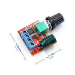 5a 35v Mini Dc Motor Pwm Potlu Hız Kontrol Devresi 90 Watt