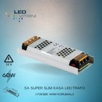 5A-60W SUPER SLİM KASA LED TRAFO