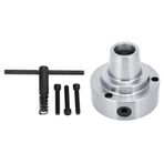 5C Düz Arka Collet Torna Aynası Fit, 5 İnç 5C Düz Arka Collet Torna Aynası CNC Torna Makinesi için Fit, Yüksek Hassasiyet 0.0006 TIR Aksesuarları