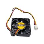 5cm 12V 3 Pinli Fan 5CMX5CMX1CM 12V 5cm Fan - Siyah