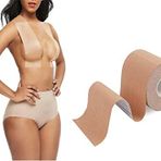 5CM x 5M kadın Göğüs Kaldırma Ve Şekillendirme Bandı meme Push Up Vücut Görünmez Yapışkanlı Sütyen