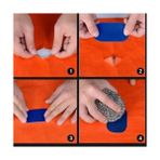 5cm x 5mt Yapışkanlı Çadır Tente Hortum Tamir Bandı, Kamp Aksesuarları, Çadır Onarımı - Option-1 - 0 - Siyah - 1 Adet