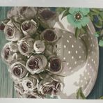 5d Yapışan Boncuk Goblen 30 x 40 cm Mozaik Tablo Pano 60279 - Meşe