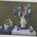 5D Yapışan Boncuk Goblen 30 x 40 cm Mozaik Tablo Pano 60311