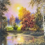 5D Yapışan Boncuk Goblen 40 x 50 cm Mozaik Tablo Pano 77017