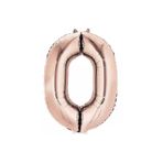 5DM 0 Rakam Rose Folyo Balon 76 Cm