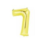 5DM 7 Rakam Folyo Balon Gold 100 Cm