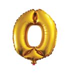 5DM 75 Cm 0 Rakam Folyo Balon Altın