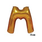5DM 75 Cm M Harfi Folyo Balon Altın