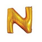 5DM 75 Cm N Harfi Folyo Balon Altın
