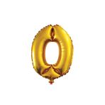 5DM 90 Cm 0 Rakamı Folyo Balon Altın