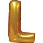 5DM 90 Cm L Harfi Folyo Balon Altın