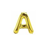 5DM A Harf Folyo Gold Renk Balon 35 Cm