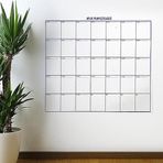 5DM-Aylık Planlayıcı Manyetik Duvar Stickerı Takvim Plan Çizelgesi
