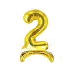 5DM Balon 2 Rakamı Ayaklı Folyo Balon