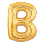 5DM Balon B Harf Gold Folyo Balon 102 Cm
