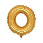 5DM Balon Parti O Harf Gold Folyo Balon 102 Cm