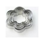 5DM-Çiçek Kurabiye Kalıbı Metal 5 Parça
