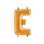 5DM E Harf Folyo Balon Gold100 Cm