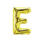 5DM E Harf Folyo Gold Renk Balon Küçük 35 Cm