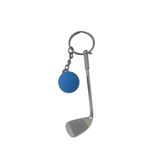 5DM-Gerçekçi Golf Tasarımlı Şık Anahtarlık Kolye Çanta Süsü Golf Keychain - Mavi Renk