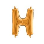 5DM H Harf Folyo Balon Gold 100 Cm