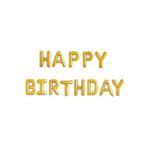 5DM Happy Bırthday Altın Renk Folyo Balon