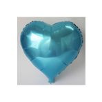 5DM Kalp Balon Folyo Açık Mavi 45 Cm 18 Inç