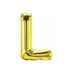 5DM L Harf Folyo Balon Gold 100 Cm
