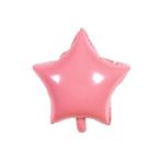 5DM Makaron Yıldız Folyo Balon Pembe 45cm 3 Adet