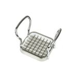 5DM Metal Patates Kesici Sebze Meyve Dilimleyici Parçalayıcı Aparat, Paslanmaz Metal, 12 x 7 x 10 cm