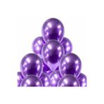 5DM Mor Krom Balon, 50 Adet, 30 cm