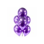 5DM Mor Renk Krom Balon, 10 Adet, 30 cm TYCAS8HSNN170895656897731