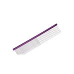 5DM Parlak Metal Köpek Tarağı, Purple