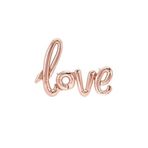 5DM Rose Gold Love Yazı Folyo Balon