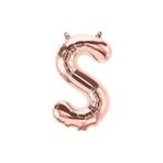 5DM S Harf Folyo Balon Gold Rose 76 Cm
