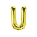 5DM U Harf Folyo Gold Renk Balon Küçük 35 Cm