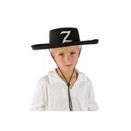 5DM Z Logolu Çocuk Boy Bağcıklı Zorro Şapkası