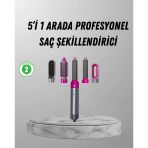 5’I 1 Arada Saç Şekillendirici Set Kuaför Düzeyinde Ergonomik Tasarım