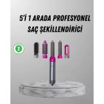 5’İ 1 Arada Saç Şekillendirici Set Kuaför Düzeyinde Performans Ve Ergonomik Tasarım P97564s3669