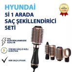5İ 1 Arada Saç Şekillendirme Ve Kurutma Seti