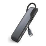 5’i 1 Arada Usb-C – HDMI Adaptör | Sd ve Microsd Kart Okuyuculu Type-C Çoklayıcı