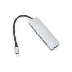 5in1 Type-c to USB Hub 5 Port Çoklayıcı Laptop Macbook Air için Uyumlu Çoğaltıcı USB 3.0/HDMI/TYPE-C