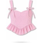 5in1Canpolat Pembe Pötikareli Büstiyer 2863
